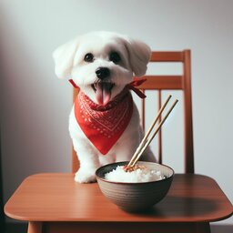Mag een hond rijst eten?