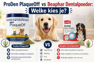 ProDen PlaqueOff vs Beaphar Dentalpoeder