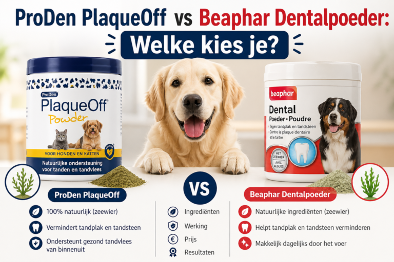 ProDen PlaqueOff vs Beaphar Dentalpoeder